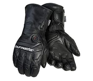 Tour Master Synergy 7.4V Mens Leather Street Racing electric Motorcycle Gloves