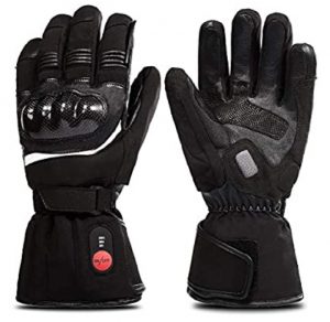 savior heat electric motorcycle winter glove
