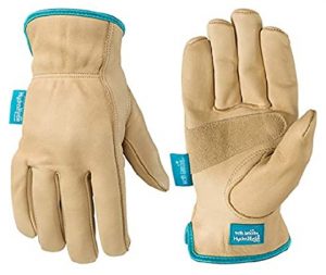 Wells Lamont Women's Water-Resistant Leather Work Gloves